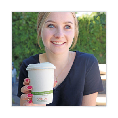 World Centric NoTree Paper Hot Cups, 20 oz, Natural, 1,000/Carton