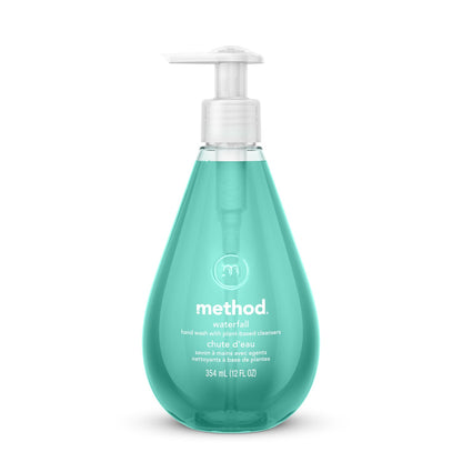 Method Gel Hand Wash, Waterfall, 12 oz Pump Bottle