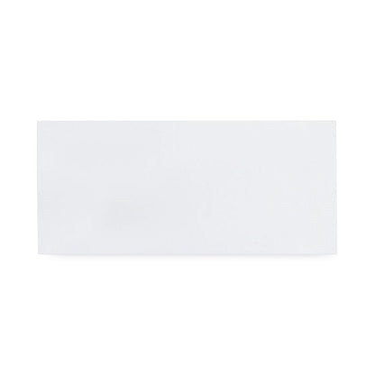 Quality Park Business Envelope, #10, Commercial Flap, Diagonal Seam, Gummed Closure, 24 lb Bond Weight Paper, 4.13 x 9.5, White, 1,000/Box