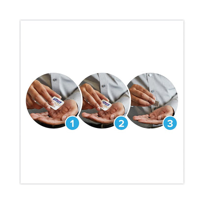 PURELL Single Use Advanced Gel Hand Sanitizer, 1.2 mL, Packet, Fragrance-Free, 125/Box