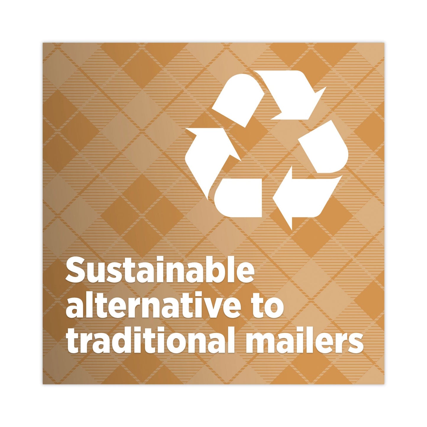 Scotch Curbside Recyclable Padded Mailer, #6, Bubble Cushion, Self-Adhesive Closure, 13.75 x 20, Natural Kraft, 50/Carton