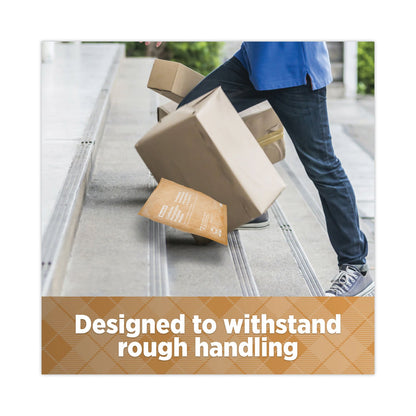 Scotch Curbside Recyclable Padded Mailer, #5, Bubble Cushion, Self-Adhesive Closure, 12 x 17.25, Natural Kraft, 100/Carton