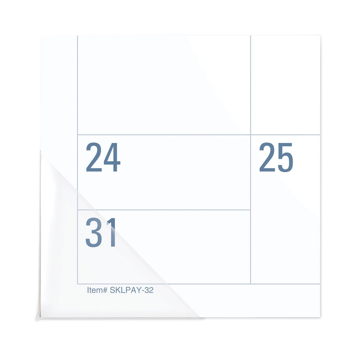 AT-A-GLANCE Academic Large Print Desk Pad, 21.75 x 17, White/Blue Sheets, 12 Month (July to June): 2022 to 2023