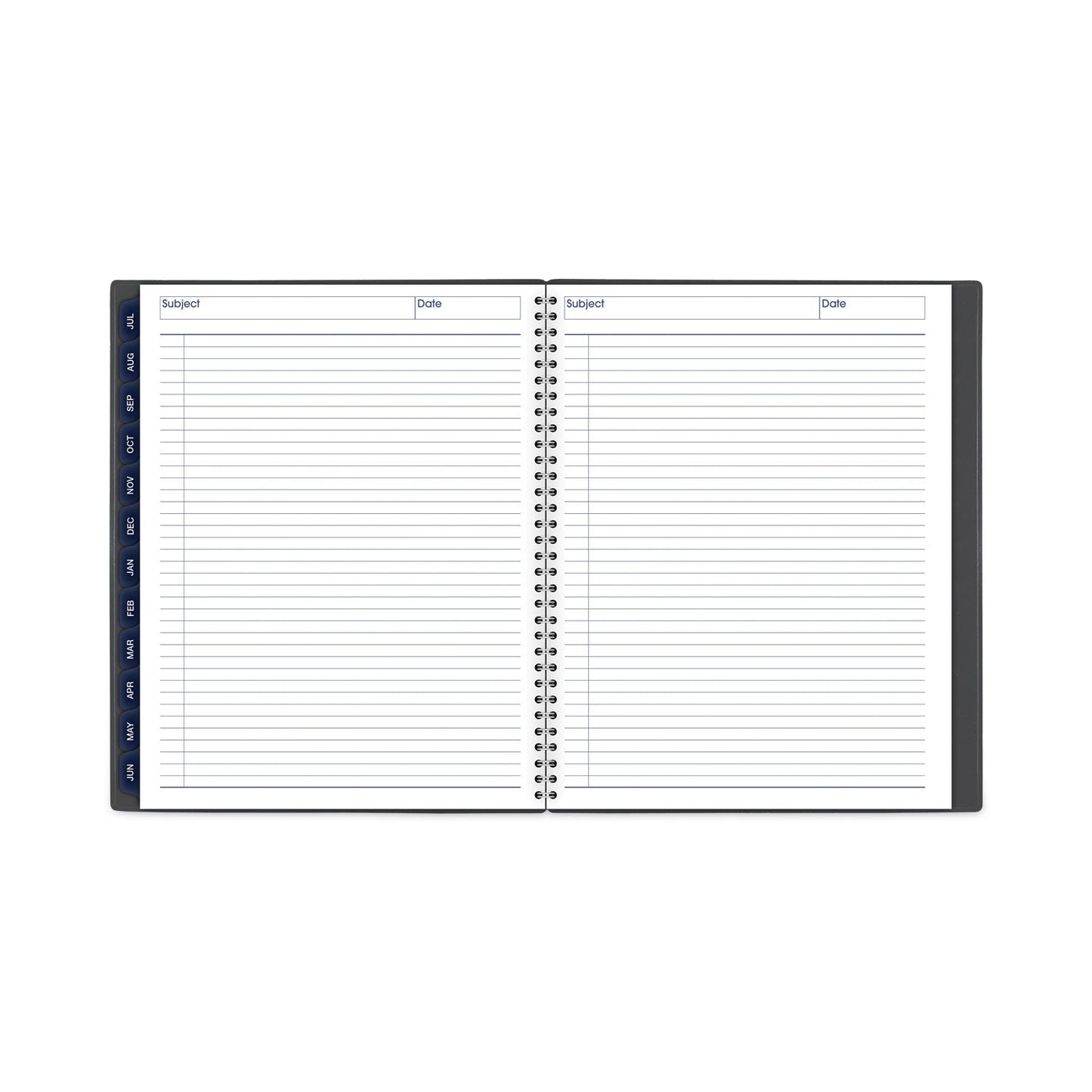 AT-A-GLANCE DayMinder Academic Monthly Desktop Planner, Twin-Wire Binding, 11 x 8.5, Charcoal Cover, 12-Month (July to June): 2022-2023