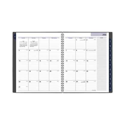 AT-A-GLANCE DayMinder Academic Monthly Desktop Planner, Twin-Wire Binding, 11 x 8.5, Charcoal Cover, 12-Month (July to June): 2022-2023