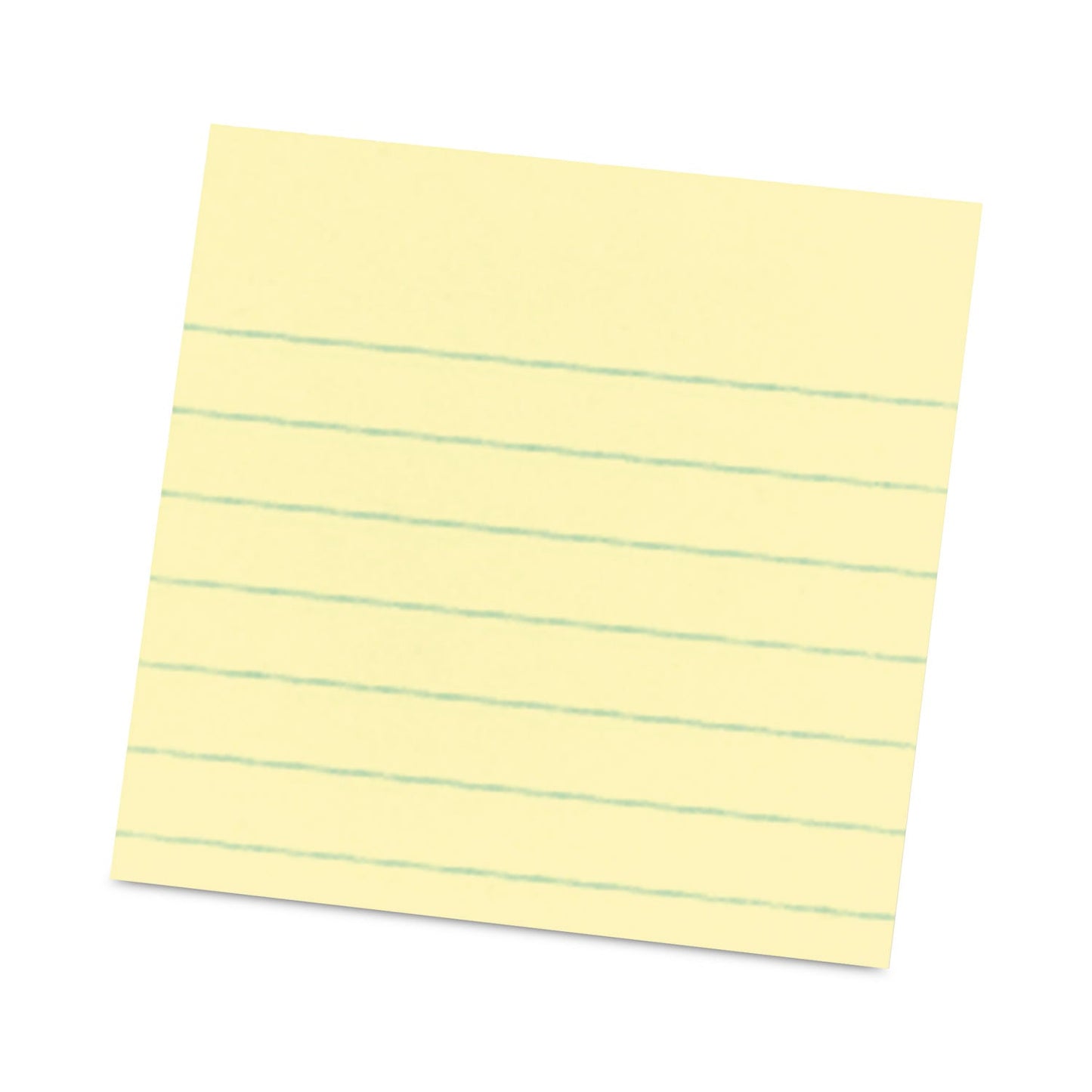 Post-it Original Canary Yellow Pop-up Refill, Note Ruled, 3" x 3", Canary Yellow, 100 Sheets/Pad, 6 Pads/Pack