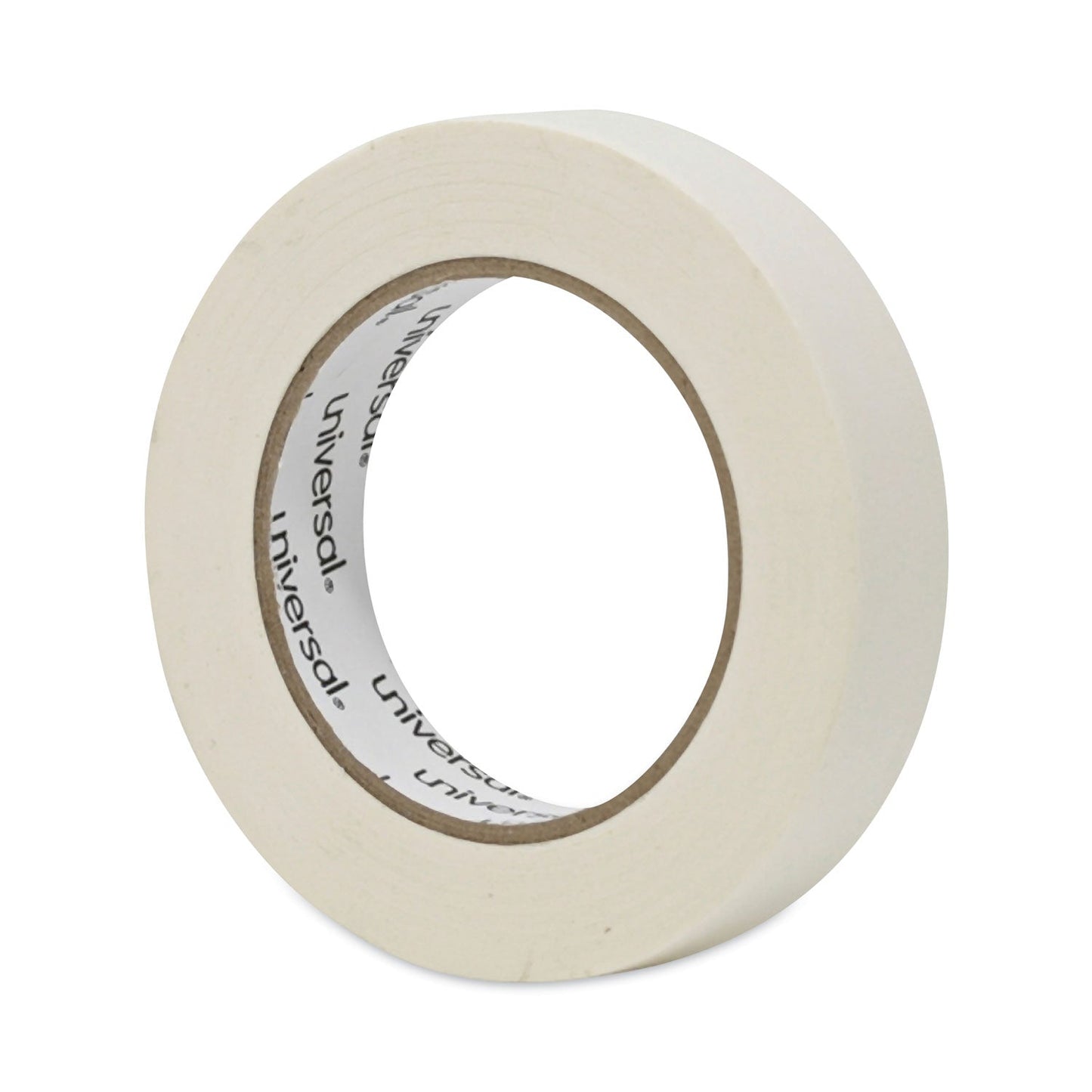 Universal General-Purpose Masking Tape, 3" Core, 24 mm x 54.8 m, Beige, 3/Pack