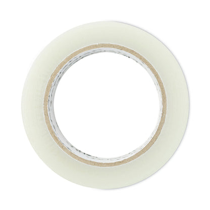 Universal Deluxe General-Purpose Acrylic Box Sealing Tape, 1.7 mil, 3" Core, 1.88" x 110 yds, Clear, 6/Pack