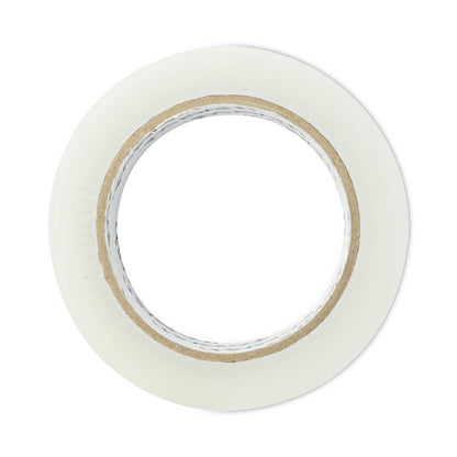 Universal Deluxe General-Purpose Acrylic Box Sealing Tape, 3" Core, 1.88" x 110 yds, Clear, 12/Pack