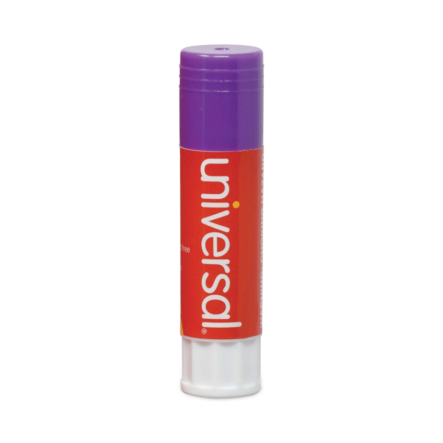 Universal Glue Stick Value Pack, 0.28 oz, Applies Purple, Dries Clear, 30/Pack