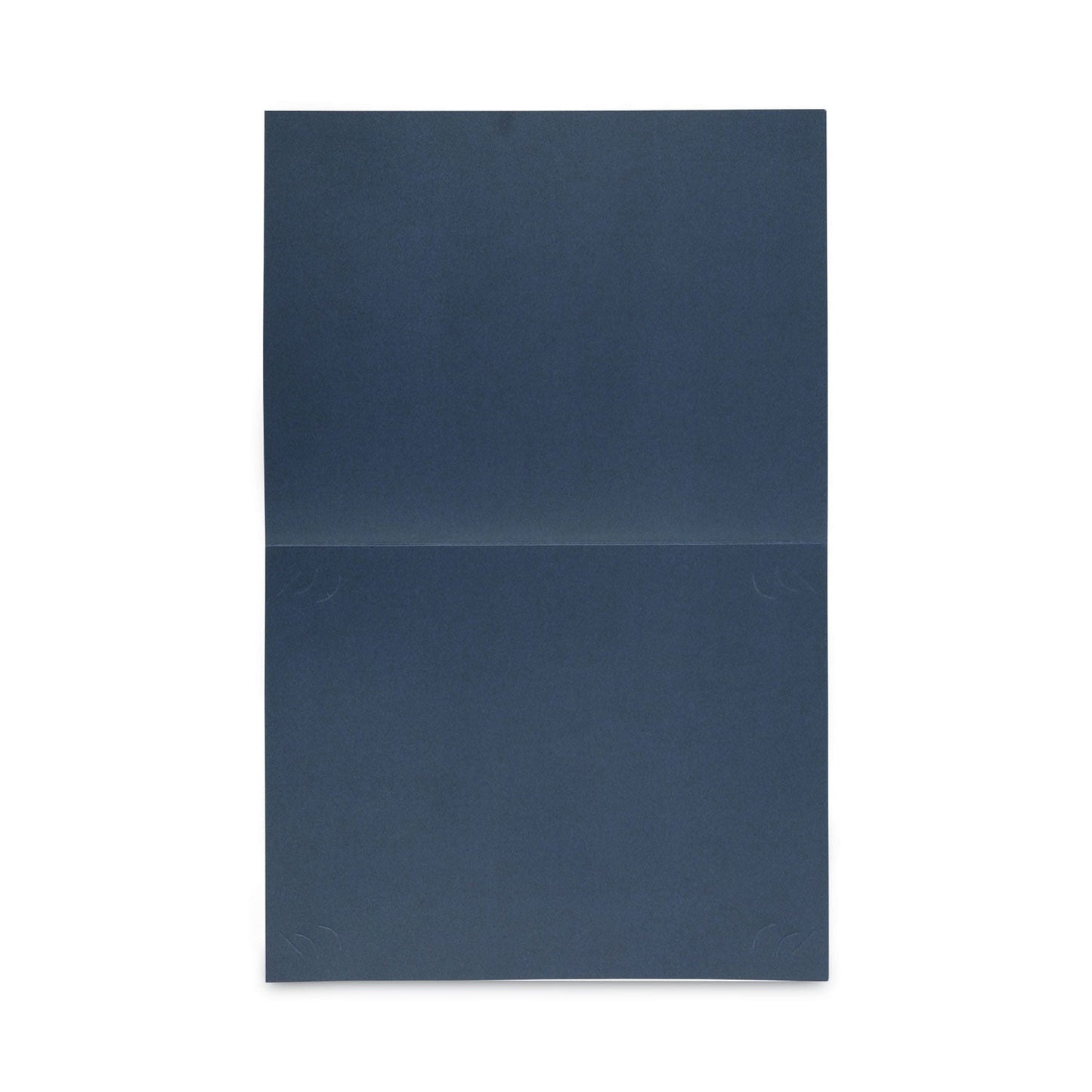 Universal Certificate/Document Cover, 8.5 x 11; 8 x 10; A4, Navy, 6/Pack