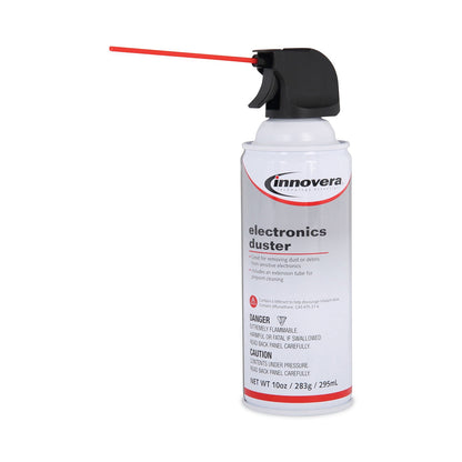 Innovera Compressed Air Duster Cleaner, 10 oz Can