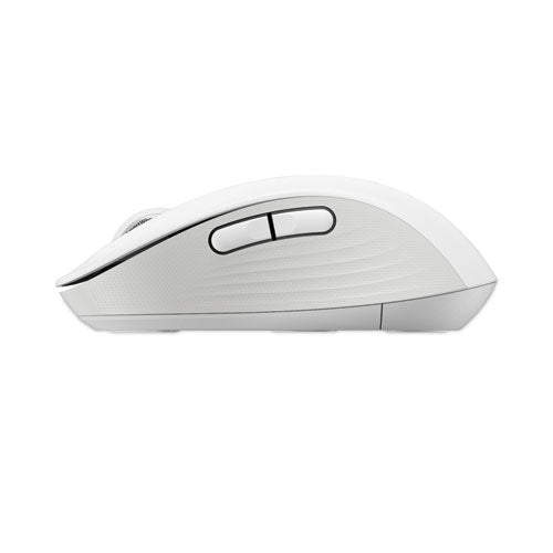 Logitech Signature M650 for Business Wireless Mouse, Medium, 2.4 GHz Frequency, 33 ft Wireless Range, Right Hand Use, Off White