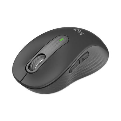 Logitech Signature M650 for Business Wireless Mouse, Large, 2.4 GHz Frequency, 33 ft Wireless Range, Right Hand Use, Graphite