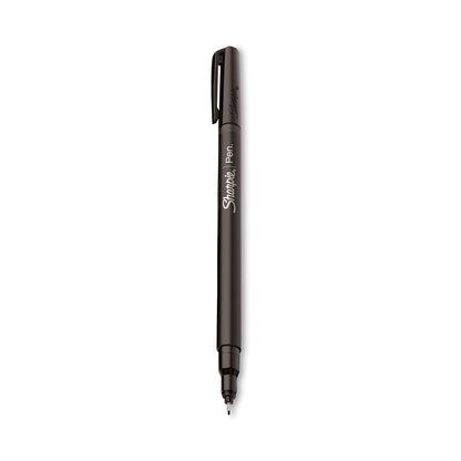 Sharpie Water-Resistant Ink Porous Point Pen Value Pack, Stick, Fine 0.4 mm, Black Ink, Black Barrel, 36/Pack