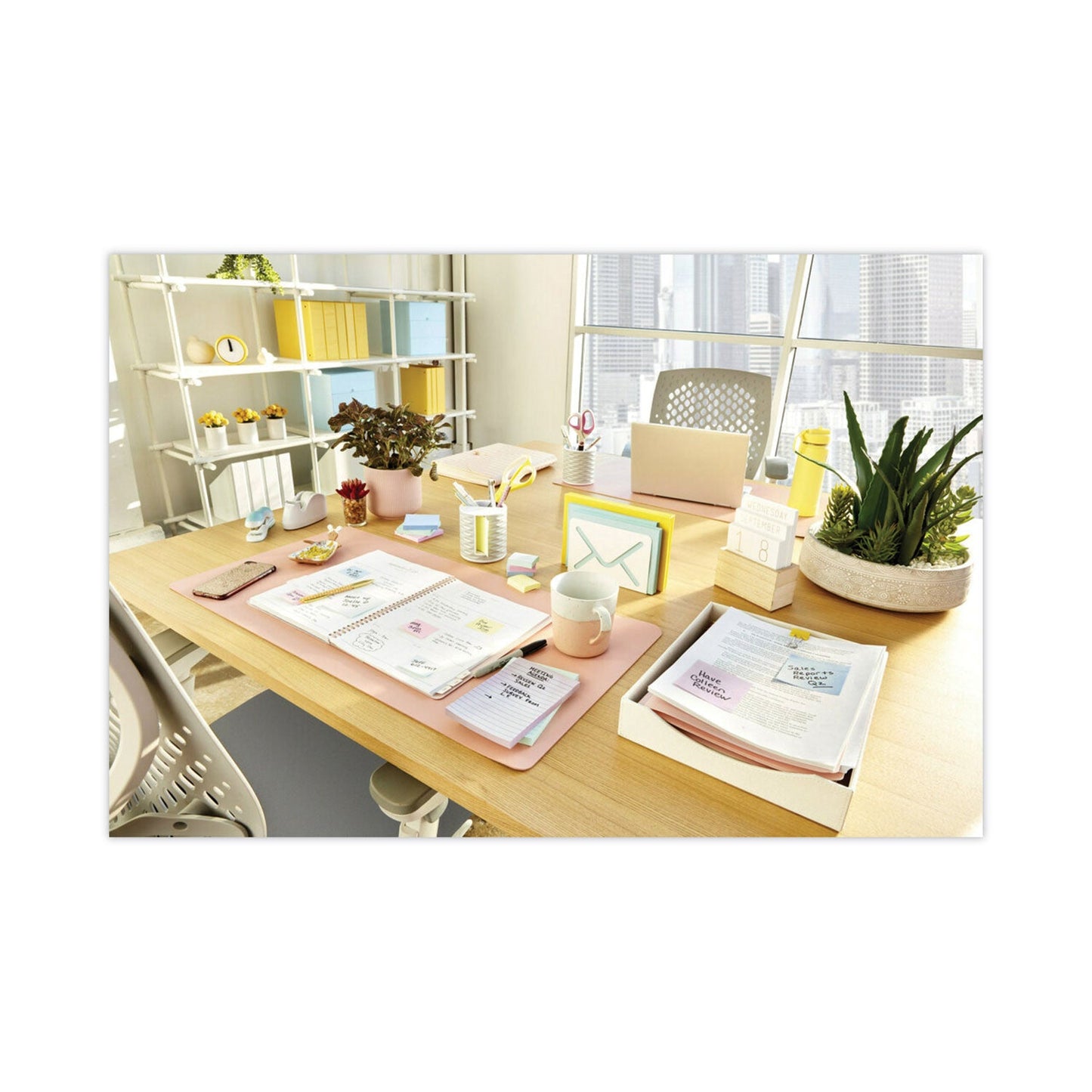 Post-it Original Recycled Note Pads, 1.5" x 2", Canary Yellow, 100 Sheets/Pad, 12 Pads/Pack