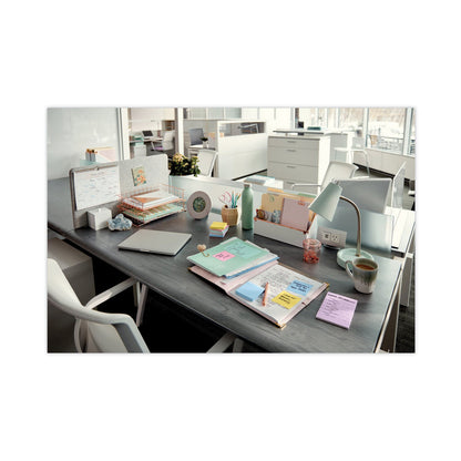 Post-it Original Recycled Note Pads, 1.5" x 2", Canary Yellow, 100 Sheets/Pad, 12 Pads/Pack