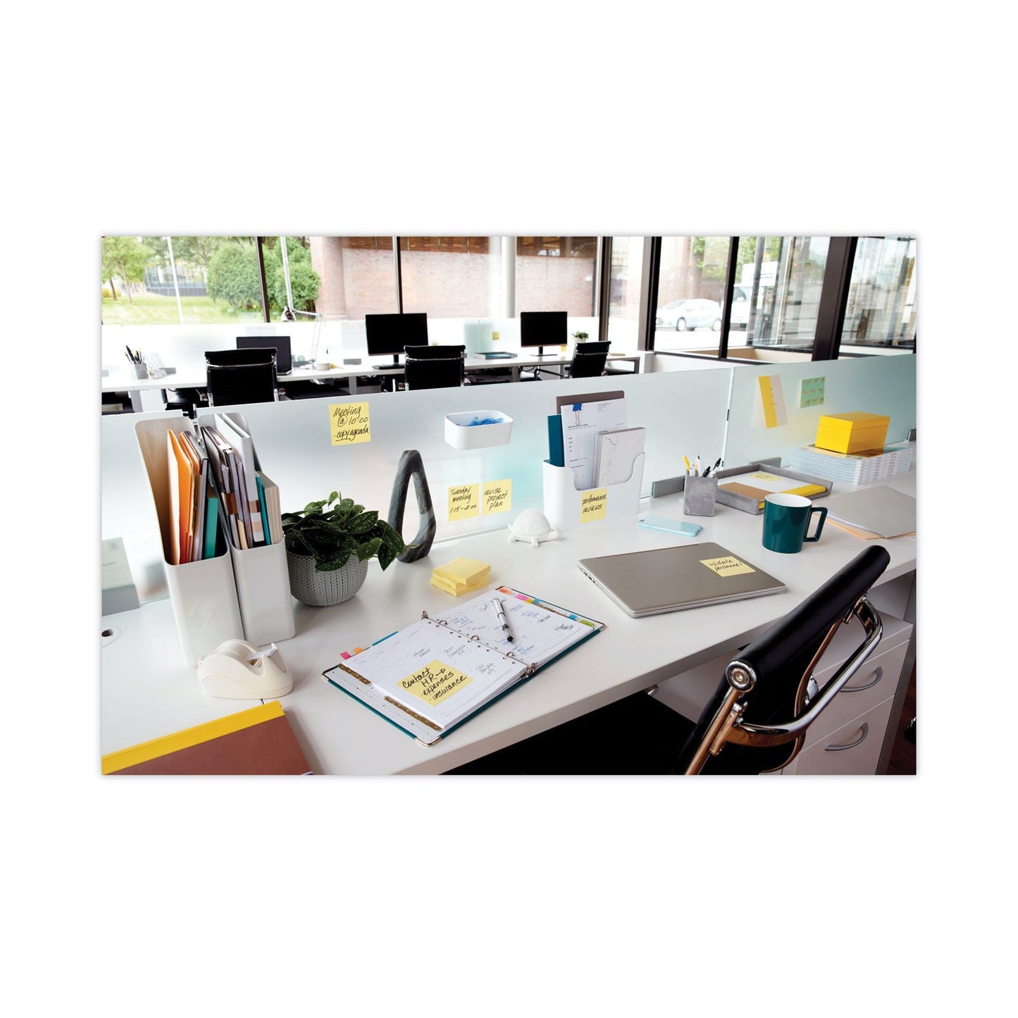 Post-it Pads in Canary Yellow, Cabinet Pack, 3" x 3", 90 Sheets/Pad, 24 Pads/Pack