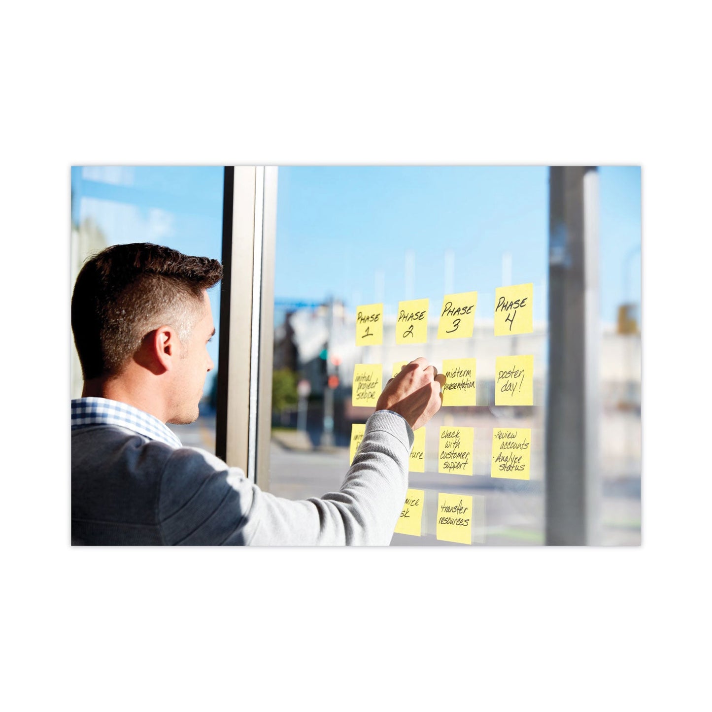 Post-it Pads in Canary Yellow, Value Pack, 3" x 3", 90 Sheets/Pad, 24 Pads/Pack