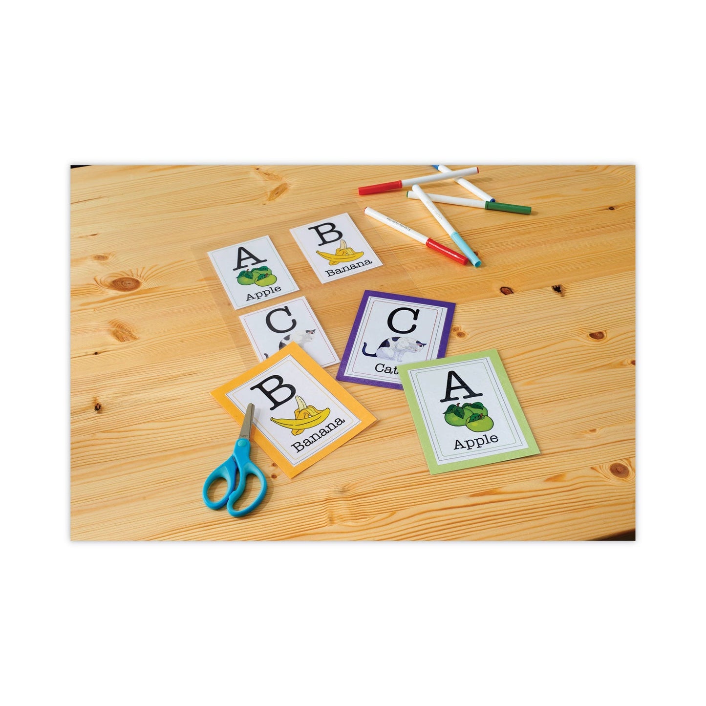Scotch Self-Sealing Laminating Pouches, 9.5 mil, 3.88" x 2.44", Gloss Clear, 25/Pack