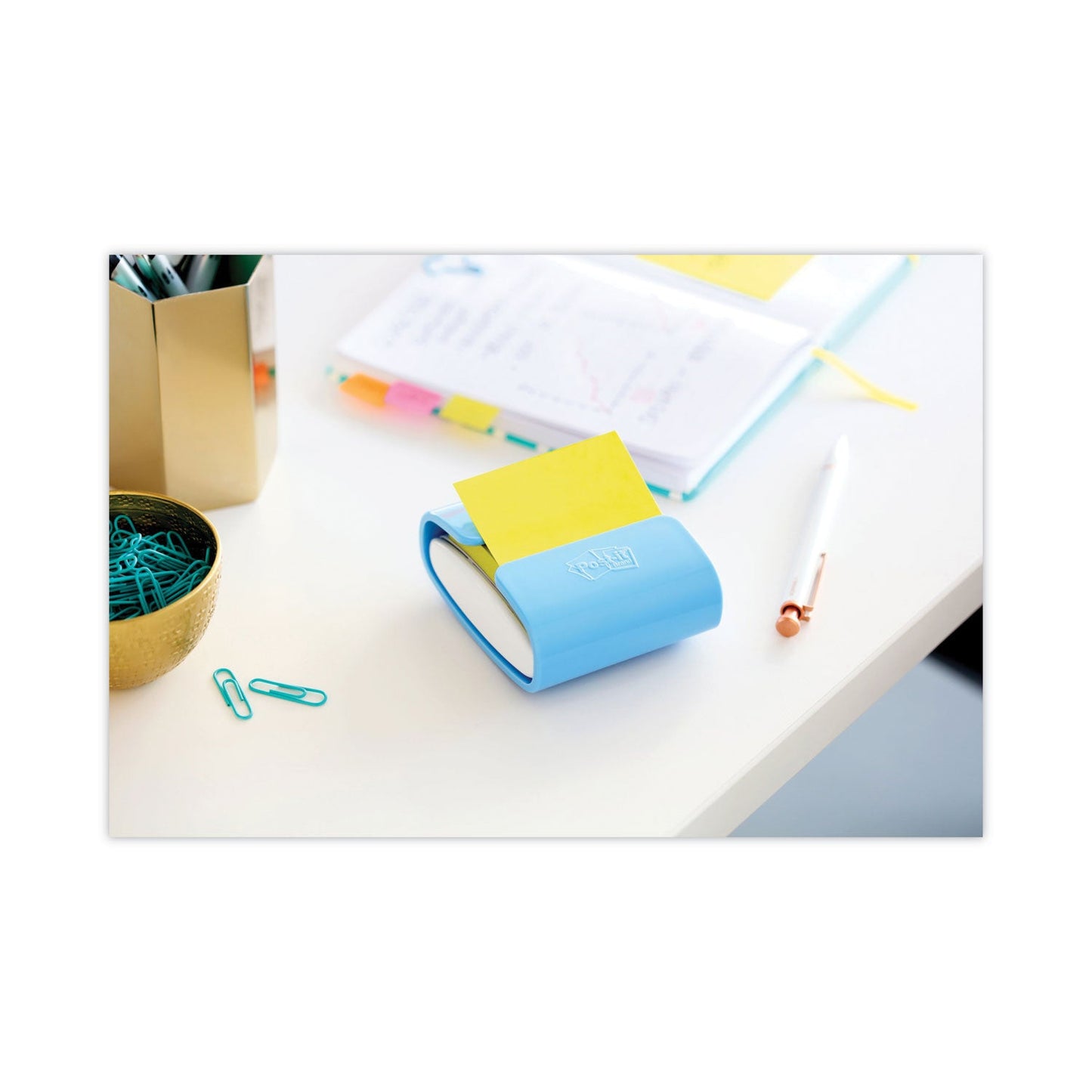 Post-it Original Pop-up Refill Cabinet Pack, 3" x 3", Floral Fantasy Collection Colors, 100 Sheets/Pad, 18 Pads/Pack