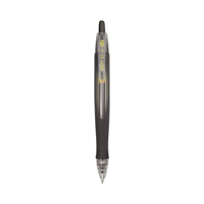 Pilot G6 Gel Pen, Retractable, Fine 0.7 mm, Black Ink, Black Barrel