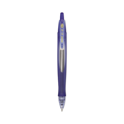 Pilot G6 Gel Pen, Retractable, Fine 0.7 mm, Blue Ink, Blue Barrel
