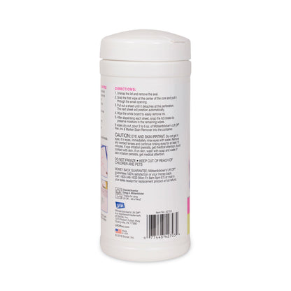 Motsenbocker's Lift-Off Dry Erase Cleaner Wipes, 7 x 12, 40/Canister