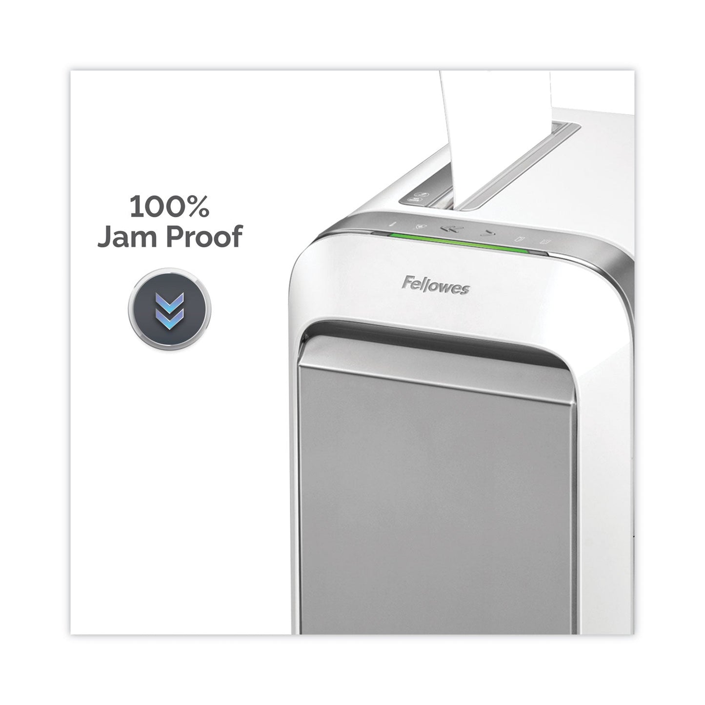 Fellowes Powershred LX220 Micro-Cut Shredder, 20 Manual Sheet Capacity, White