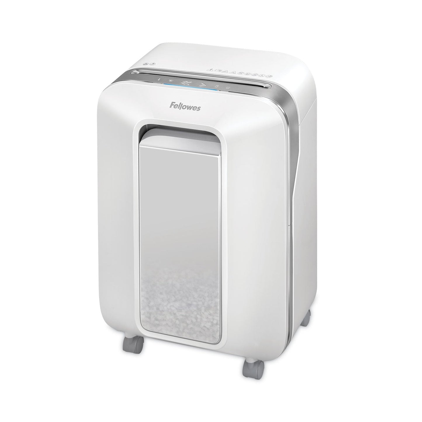 Fellowes Powershred LX200 Micro-Cut Shredder, 12 Manual Sheet Capacity, White