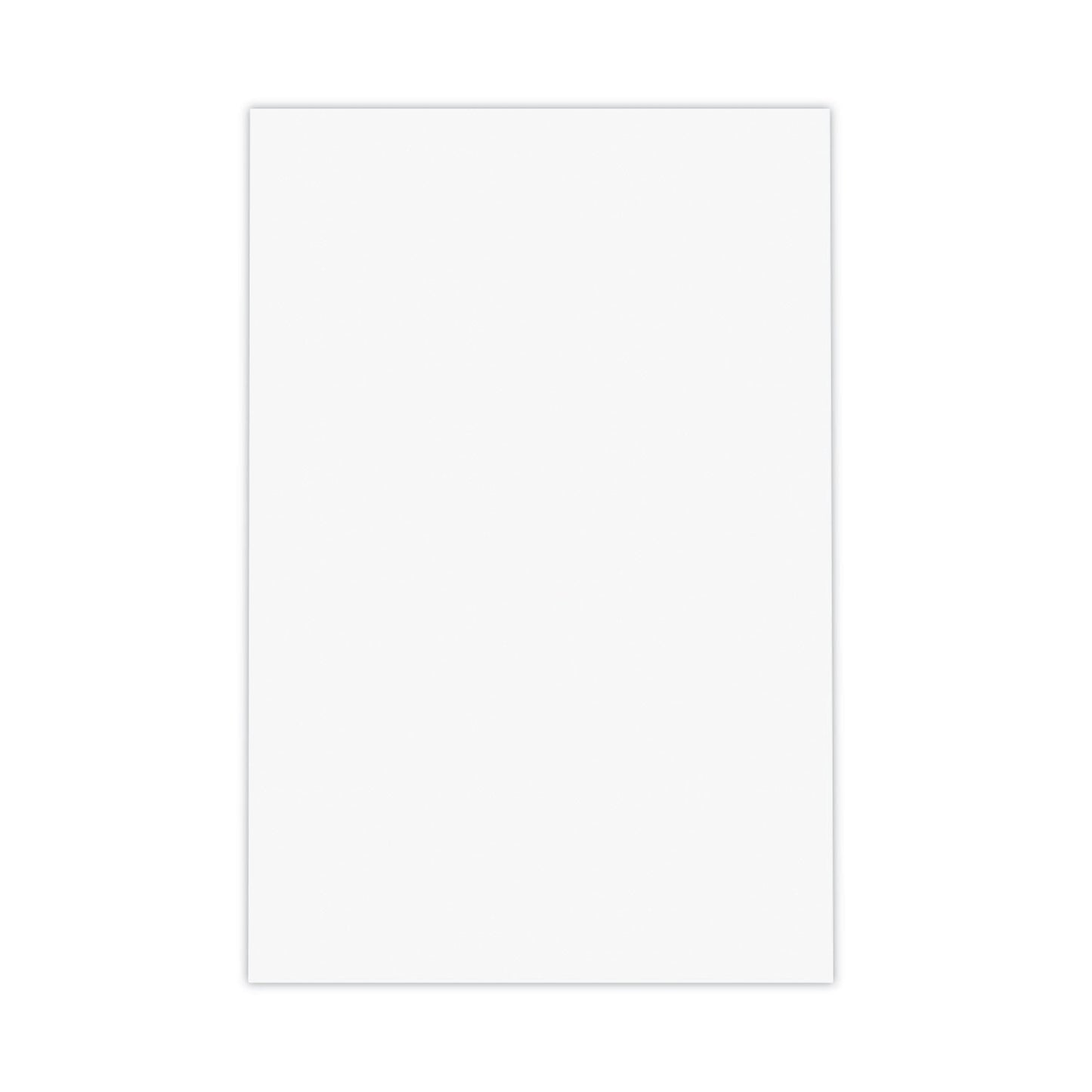 Universal Loose White Memo Sheets, 4 x 6, Unruled, Plain White, 500/Pack