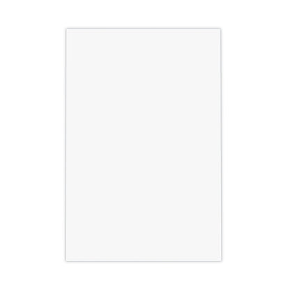 Universal Loose White Memo Sheets, 4 x 6, Unruled, Plain White, 500/Pack