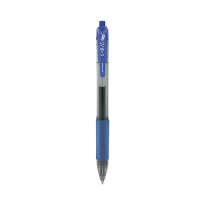 Zebra Sarasa Dry Gel X20 Gel Pen, Retractable, Medium 0.7 mm, Assorted Ink and Barrel Colors, 36/Pack