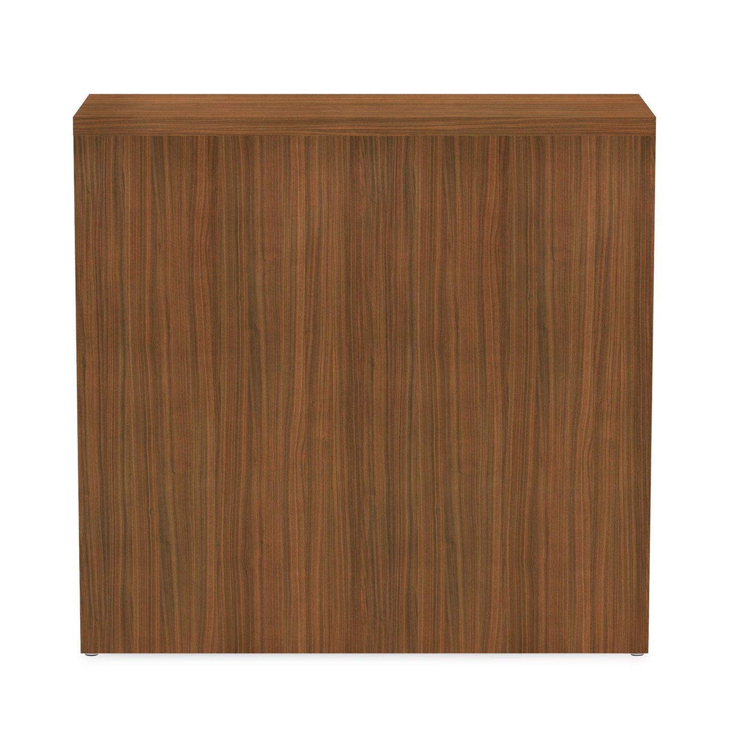 Alera Valencia Series Bookcase,Two-Shelf, 31.75w x 14d x 29.5h, Modern Walnut