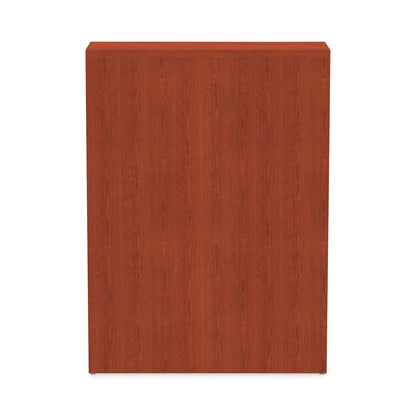 Alera Valencia Series Bookcase, Three-Shelf, 31.75w x 14d x 39.38h, Med Cherry