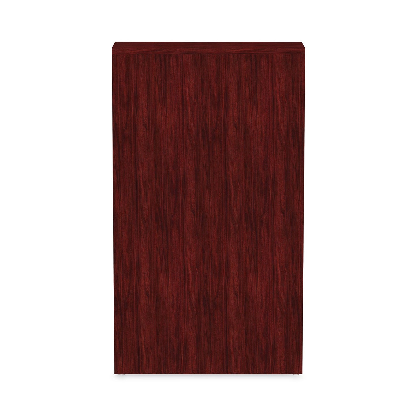 Alera Valencia Series Bookcase, Four-Shelf, 31.75w x 14d x 54.88h, Mahogany
