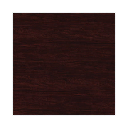 Alera Valencia Series Bookcase, Four-Shelf, 31.75w x 14d x 54.88h, Mahogany