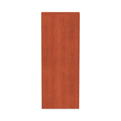 Alera Valencia Series Bookcase, Six-Shelf, 31.75w x 14d x 80.25h, Medium Cherry