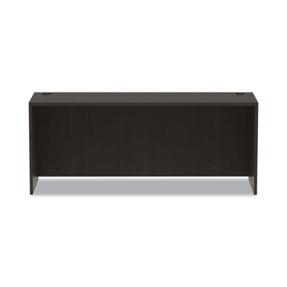 Alera Valencia Series Credenza Shell, 70.88w x 23.63d x 29.5h, Espresso