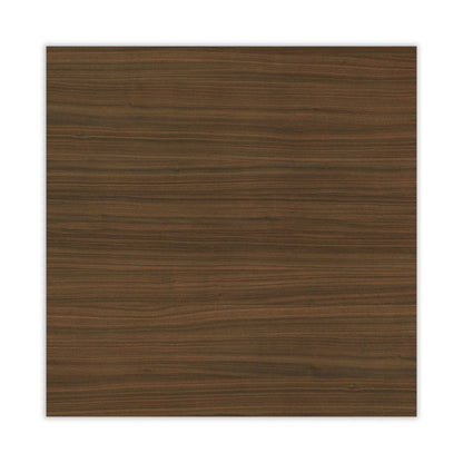 Alera Valencia Series Hutch with Doors, 4 Compartments, 58.88w x 15d x 35.38h, Modern Walnut