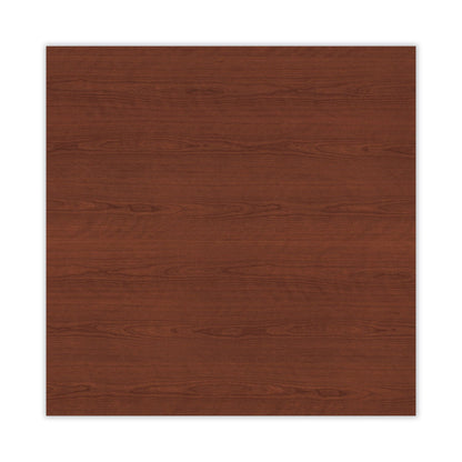 Alera Valencia Series Hutch with Doors, 4 Compartments, 64.75w x 154d x 35.38h, Medium Cherry