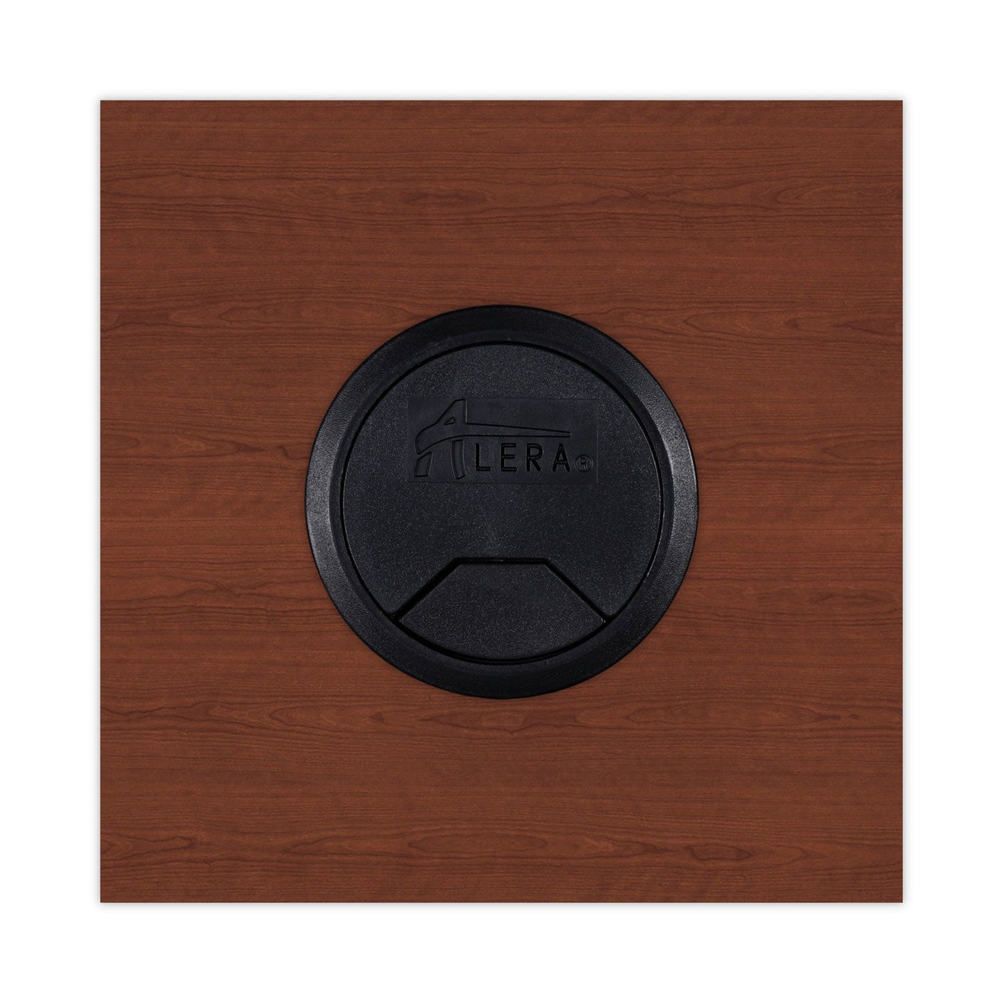 Alera Valencia Series Reversible Return/Bridge Shell, 35w x 23.63d x 29.5h, Medium Cherry