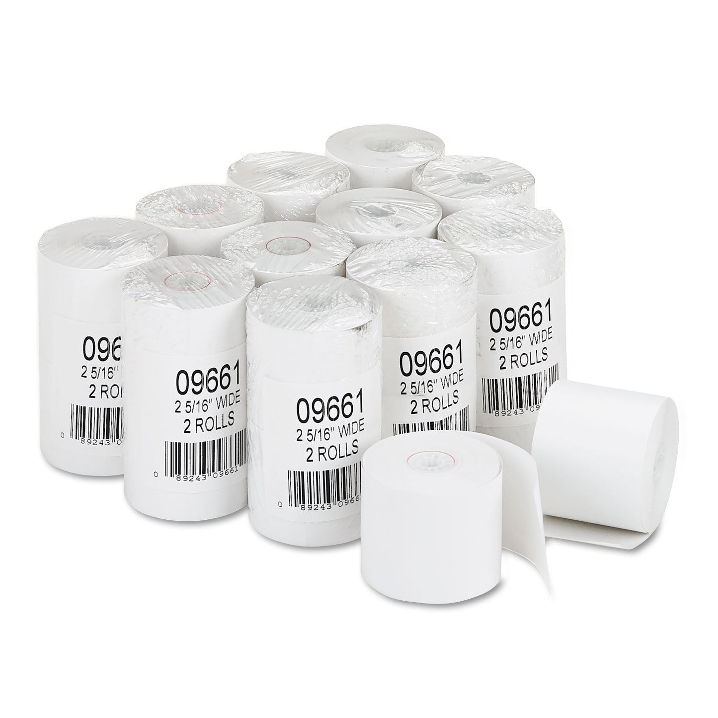 Iconex Direct Thermal Printing Thermal Paper Rolls, 2.31" x 200 ft, White, 24/Carton
