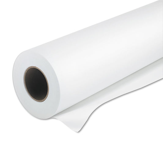 Iconex Amerigo Wide-Format Paper, 2" Core, 24 lb Bond Weight, 36" x 150 ft, Coated White