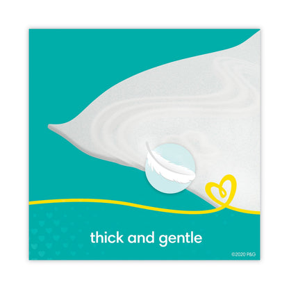 Pampers Sensitive Baby Wipes, 6.8 x 7,  Unscented, White, 56/Pack