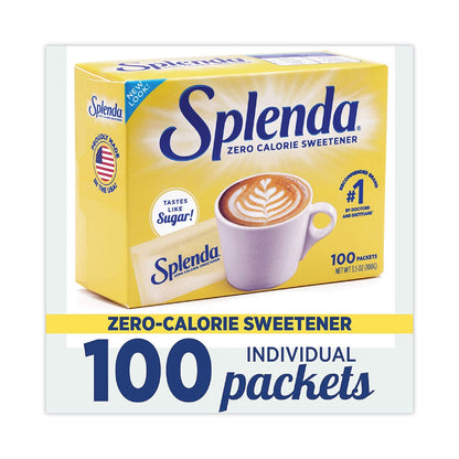 Splenda No Calorie Sweetener Packets, 100/Box