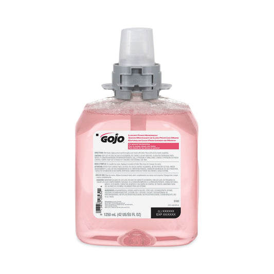 GOJO FMX-12 Luxury Foam Hand Wash, FMX-12 Dispenser, Cranberry, 1,250 mL Pump