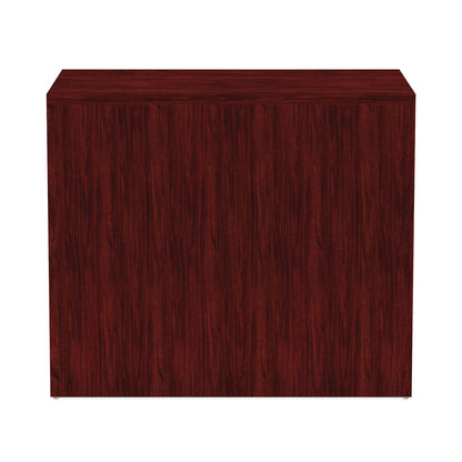 Alera Valencia Series Lateral File, 2 Legal/Letter-Size File Drawers, Mahogany, 34" x 22.75" x 29.5"