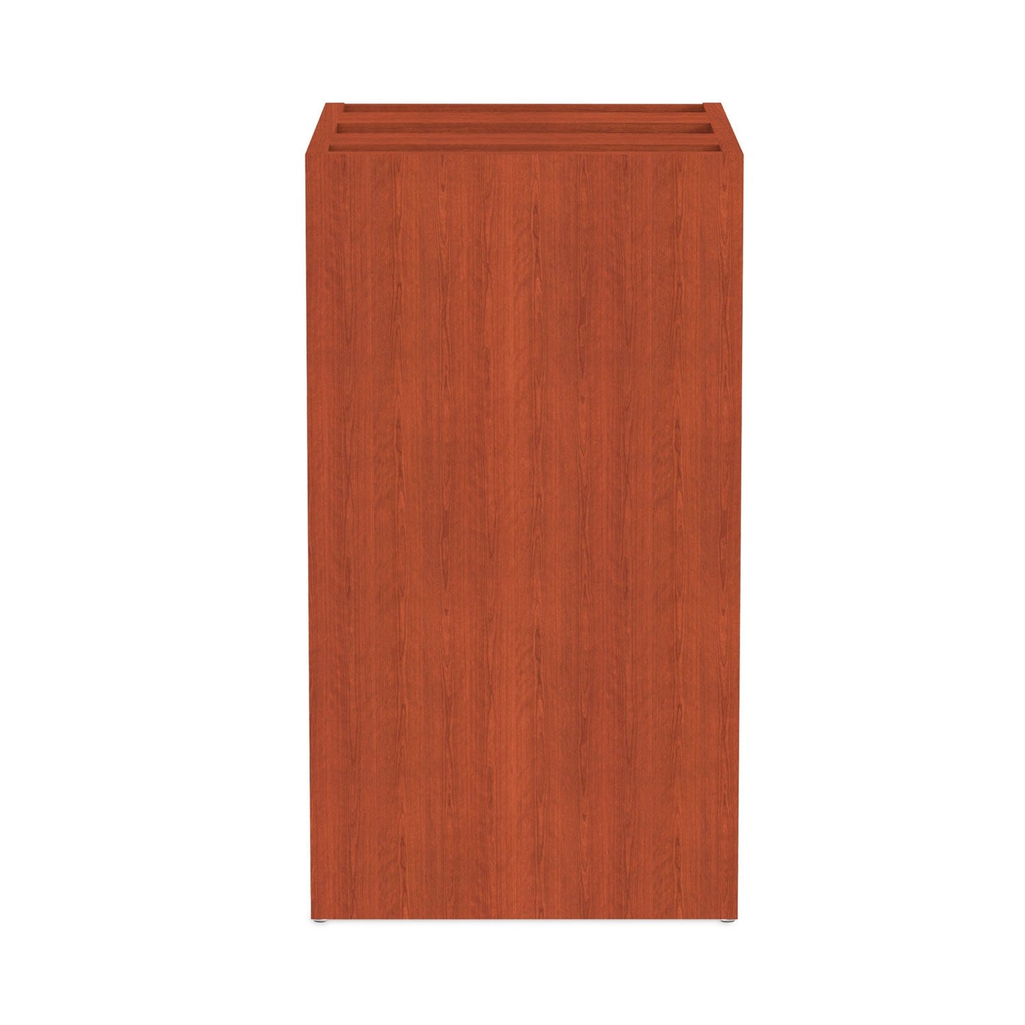 Alera Valencia Series Full Pedestal File, Left/Right, 3-Drawers: Box/Box/File, Legal/Letter, Cherry, 15.63" x 20.5" x 28.5"