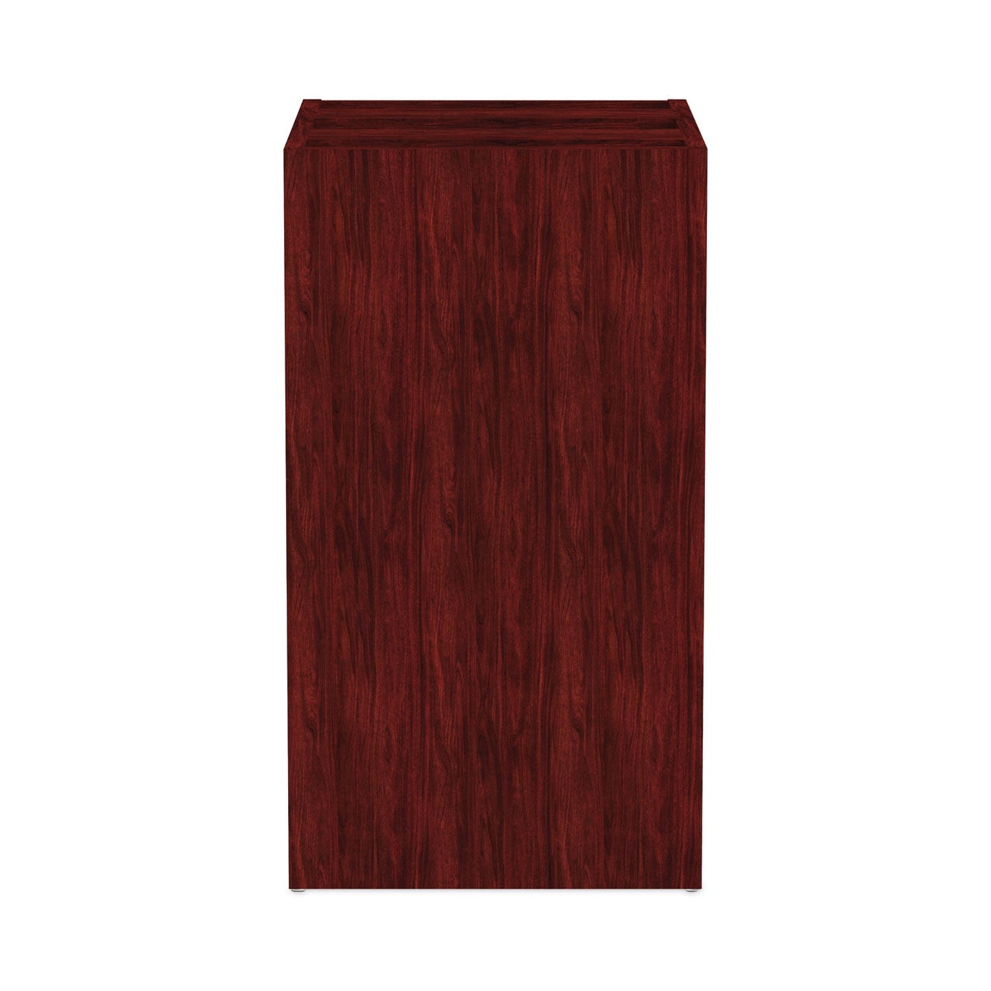 Alera Valencia Series Full Pedestal File, Left/Right, 3-Drawers: Box/Box/File, Legal/Letter, Mahogany, 15.63" x 20.5" x 28.5"